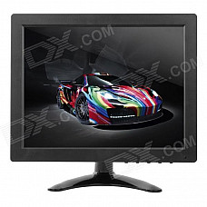 ZXD-104TM 10" TFT-LCD Monitor Display w/ BNC / AV / VGA / HDMI for Car - Black