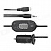 Bestphone 1101micro 0.7" Screen Car FM Transmitter for Samsung / HTC / Android Phones - Black