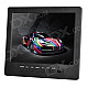 L8008HD 8.0" TFT LCD Display Screen Car Monitor w/ Stand + Speaker + VGA Cable - Black