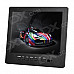 L8009 8.0" TFT LCD Screen Car TV w/ PC Monitor / IR Remote Controller / Speaker / Stand - Black