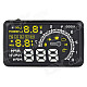 BT-YW 5.5" Screen Car Head UP Display w/ Bluetooth Diagnostic + OBD II Interface - Black