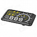 BT-YW 5.5" Screen Car Head UP Display w/ Bluetooth Diagnostic + OBD II Interface - Black