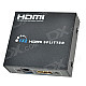 1-In 2-Out 4K x 2K 3D HDMI Splitter - Black