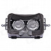 NEJE LJ-02 Headband Vrtual Reality 3D Glasses for 4~6 Inch Screen Cellphones - Black