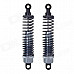 HSP 106004 Universal Aluminum Alloy Shock Absorbers for 1/10 R/C Off-Road Car - Black (Pair)