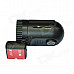 DK900_NG 1.5" TFT LCD Ambarella A2 5.0 MP CMOS 120' Wide Angle Car DVR - Black