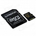 Kingston Digital 64GB MicroSDXC CL10 UHS-I 90R/45W with Adapter (SDCA10/64GB)