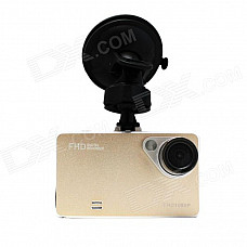 Kemico T162 2.7" TFT CMOS 1.3MP / 3.0MP Dual Camera Wide Angle Car DVR w/ G-sensor / TF / 4-IR Light