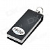 Mini Aluminum USB 2.0 Flash Drive - Black (16GB)