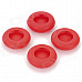 4-in-1 Anti-Slip Silicone Cover for PS2 / PS3 / PS3 Slim / PS4 / XBOX360 / XBOX ONE - Red (4 PCS)