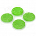 4-in-1 Anti-Slip Silicone Cover for PS2 / PS3 / PS3 Slim / PS4 / XBOX360 / XBOX ONE - Green (4 PCS)