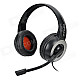 Bingle B326 Headband Music Headphone w/ Mic. / 3.5mm Jack for Cell Phone / Tablet PC - Black