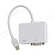 Mini DisplayPort to HDMI / VGA Adapter - White (18cm-Cable)