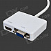 Mini DisplayPort to HDMI / VGA Adapter - White (18cm-Cable)