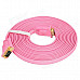 15-Pin VGA Male to Male Connecting Cable - Pink (500cm)