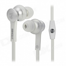 Bingle I808 In-Ear Earphones w/ Mic. / 3.5mm Jack - Red + Silver (126cm)