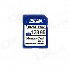 SD Memory Card w/ Case - Deep Blue (128GB / Class 10)