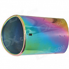 Kapeier C14 Stainless Steel Car Exhaust Pipe Muffler Tip for Audi Q5 - Multi-Colored