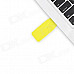 KINGMAX KOTGR-02 2-in-1 USB + Micro USB OTG Micro SD TF Card Reader - Yellow