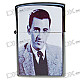 Alloy + Stainless Steel Oil Lighter with Pouch and Gift Box - J.D.Salinger