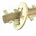 Educational Wood Key Unlock Puzzle Toy - Yellow