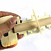 Educational Wood Key Unlock Puzzle Toy - Yellow