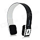 VEGGIEG V6100 Bluetooth V4.0 + EDR Headphone w/ Microphone - Black + White