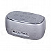 Kemico Hi-Fi 3D Pro Smart Portable NFC Bluetooth Subwoofer Speaker w/ Touch Key + Hands-free - Silve