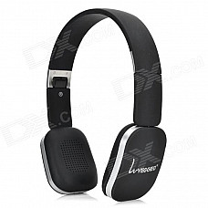 VEGGIEG V6800N Blutooth 4.0 + EDR NFC Headband Style Headphone w/ Microphone - Black