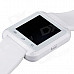 AOLUGUYA HW01 1.44" Bluetooth Smart Watch w/ Altimeter / Call / Alarm for IPHONE + More - White