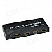 CHEERLINK L3HDSW0301 3-In 1-Out Full HD 3D 1080P HDMI 1.4a Switch w/ IR Control - Black