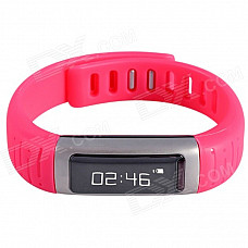 AOLUGUYA CM01 Touch Screen Bluetooth Bracelet Smart Watch for IPHONE + More - Black + Red