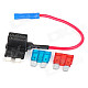 SZGAOY 14072303 DIY Blade Fuse Holder Socket w/ 10A & 15A Blade Power Fuses - Multi-colored