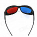 PVC 3D Glasses - Red + Blue + Grey