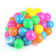 Children's PVC Ball Pool Toy - Orange + Blue + Multi-Colored