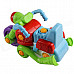 Children's 35-Part Assembling Motorcycle Toy - Green + Blue + Red + Purple