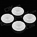 Anti-Slip Silicone Cover for PS3 / PS3 Slim / PS4 / XBOX360 / XBOX ONE - Transparent (4 PCS)