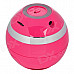 HY HY-BT18 Bluetooth V2.0 Speaker w/ Microphone / TF / Micro USB / Light - Deep Pink