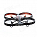 X39 2.4GHz High Performance Rugged Remote Control Aircraft w/ Gyro - Black + Orange (6 x AA)