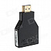 YuanBoTong HD-003 1080P HD HDMI Male to Female Video Adapter w/ Micro USB / LED - Black