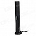 IKANOO N12 USB Port Multi-media Stereo Mini Speaker for Laptop / PC - Black