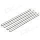 DIY 65mm Stainless Steel Shaft Rod for Model Car Model Ship - Silver (4 PCS)