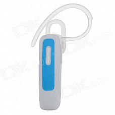 Universal Wireless Bluetooth V3.0 Stereo In-Ear Ear-Hook Earphones - White