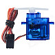 DIY Plastic Fixed Wing Servo for R/C Helicopter - Blue + White + Black + Multi-Color (4.8~6.0V)