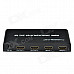CHEERLINK L3HDSS0202 2 x 2 1080P HDMI1.4a Switcher / Splitter w/ EU Plug Adapter - Black