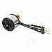 WLtoys V977-002 Replacement Brushless Motor Accessory Set for V977 / V930 - Black + Silver