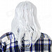 Halloween Scary Ghost Face Mask - White + Green