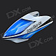 WLtoys V977-007 Replacement Repair Parts Head Shell for V977 3D 6-CH R/C Helicopters - Blue + White