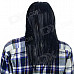 Halloween Scary Ghost Style Face Mask - Black + Multi-Color