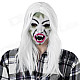 Halloween Scary Ghost Face Mask - White + Multi-Color